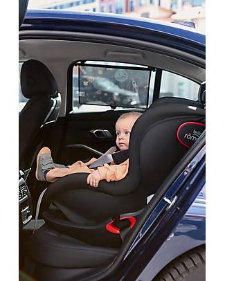 Leokid Set of 2 Car Sun Shade - Funny Planet - Protect from UVB rays Car Seat Accessories