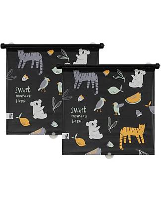 Leokid Set of 2 Car Sun Shade - Koala Time - Protect from UVB rays Car Seat Accessories