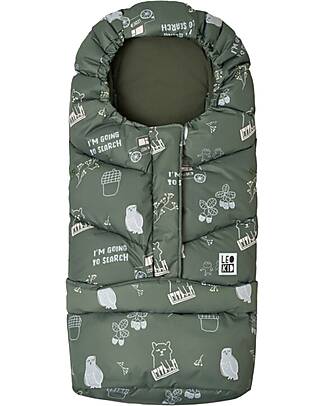 Leokid Transformer Universal Footmuff for Stroller - I'm Going to Search - Removable Bottom Footmuffs