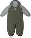 Leokid Waterproof and Lined Snowsuit - Color Block Green Scape - Warm and Opaque! Snowsuits