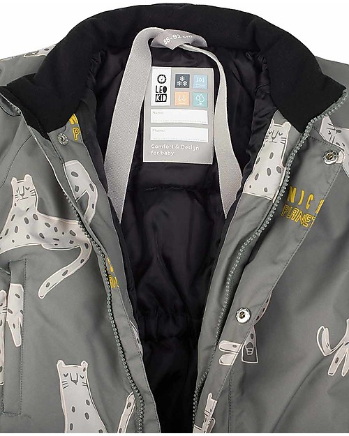 Leokid Waterproof Snowsuit with Lining - Vincent - Warm and Practical! Snowsuits