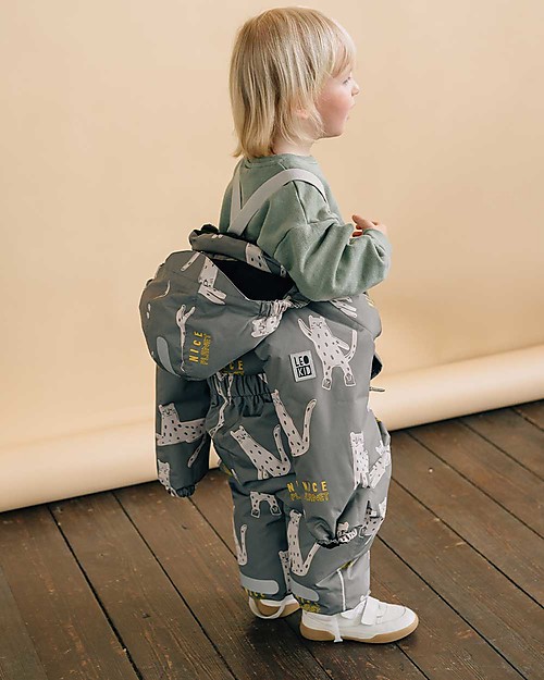Leokid Waterproof Snowsuit with Lining - Vincent - Warm and Practical! Snowsuits