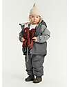 Leokid Waterproof Winter Jacket - Color Block Fjord Gray - with Side Pockets Jackets