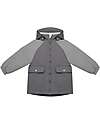 Leokid Waterproof Winter Jacket - Foggy Gray - with Front Pockets Jackets
