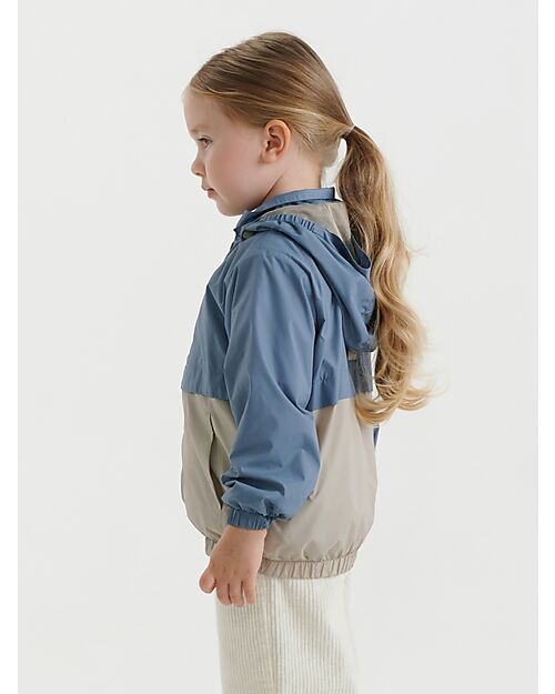 Leokid Windbreaker Jacket Shells - Blue Wave - with Side Pockets Jackets