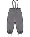 Leokid Winter Trousers - Foggy Gray - with Detachable Suspenders Trousers