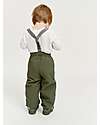 Leokid Winter Trousers - Green Gray - with Detachable Suspenders Trousers