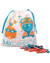 Les Jouets Libres Wooden BAD-gammon - A Naughty Version of Classic Backgammon (Organic Cotton Bag!) Board Games