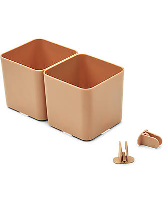 Liewood 2 Jamal Storage System - Tuscany Rose - Recycled Plastic - 10.2x10.5x10.5cm Storage organisers