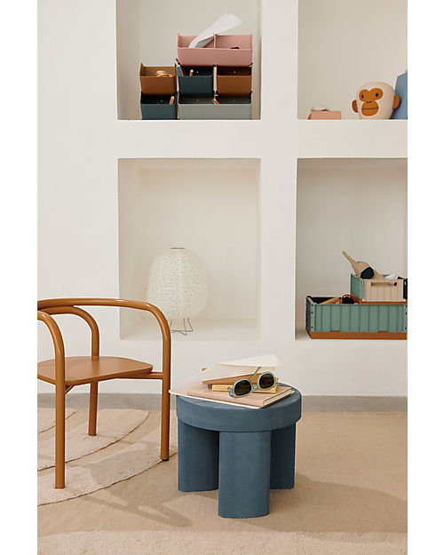 Liewood 2 Rosemary Desktop Organizer M - Whale Blue - Recycled Plastic - 11.9x28.3x18.2cm Storage organisers