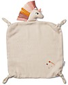 Liewood Agnete Cuddle Cloth, Unicorn Sand - 100% Organic Cotton Doudou & Comforters