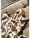 Liewood Agnete Cuddle Cloth, Unicorn Sand - 100% Organic Cotton Doudou & Comforters