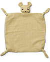 Liewood Agnete Cuddle Cloth - Yellow Mouse - 100% Organic Cotton Doudou & Comforters