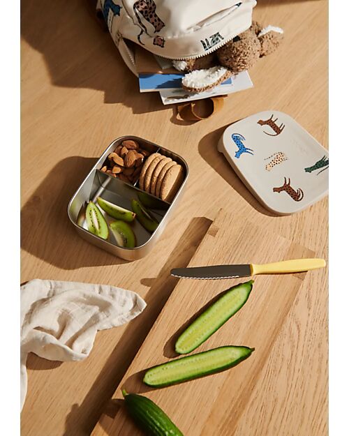 Liewood Allan Backpack for Kids - Leopard Multi Mix Kindergarten Backpacks