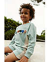 Liewood Altrud Sweatshorts - Ice blue and Sandy - 100% Organic Cotton Shorts