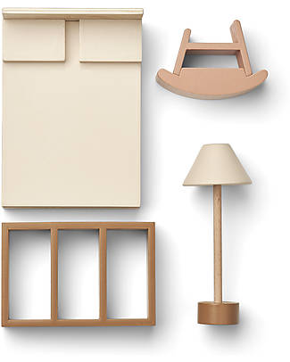 Liewood Amanda Playhouse Furniture Set - Beech Wood Dolls Houses