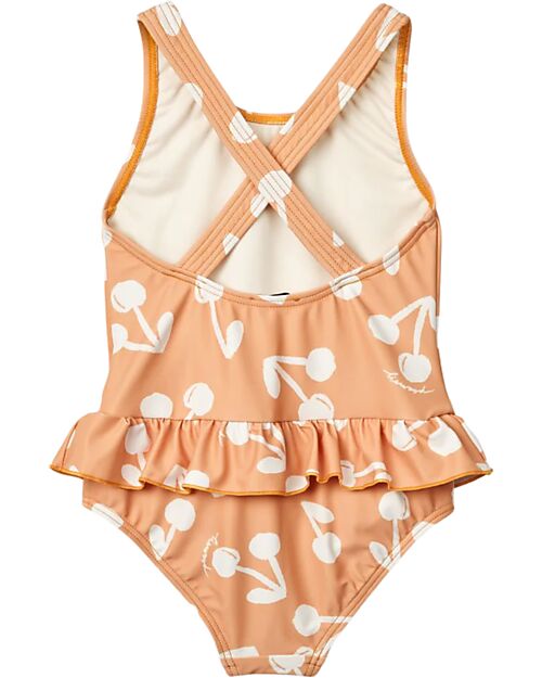 Liewood Amara Swimsuit - Cherry Blossom - Light Apricot - UPF 50+ Swimsuits