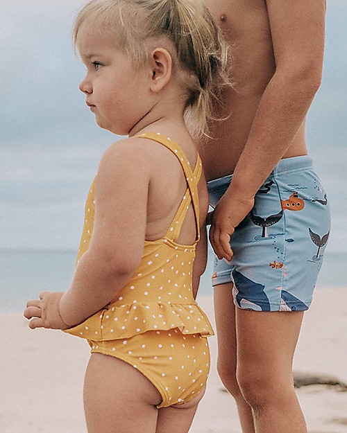 Liewood Amara Swimsuit - Confetti Yellow Mellow - UPF 50+ Swimsuits