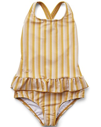 Liewood Amara Swimsuit - Peach/Sandy/Yellow Mellow - UPF 50+ Uv-Safe Sunsuits