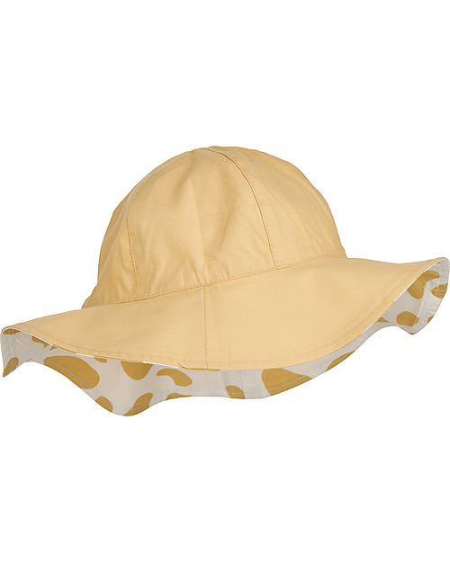 Liewood Amelia reversible seersucker sun hat - Leo - Jojoba Sunhats