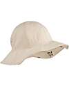 Liewood Amelia Reversible Seersucker Sun Hat - Sandy - Peach Sunhats