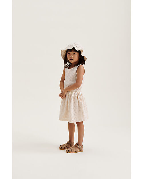 Liewood Amelia Reversible Seersucker Sun Hat - Sandy Sunhats