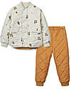 Liewood Anniston Jacket and Pants Set - Peach Sandy - Water Repellent - 100% Recycled Material Trousers