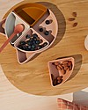 Liewood Arne Divider Plate - Cat - Rose Multi Mix Bowls & Plates