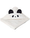 Liewood Augusta Hooded Towel, Panda - Creme de la Creme Towels And Flannels