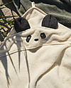 Liewood Augusta Hooded Towel, Panda - Creme de la Creme Towels And Flannels