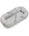 Liewood Babylift Classic Dot, Dumbo Grey - 100% Organic Cotton Baby Nest