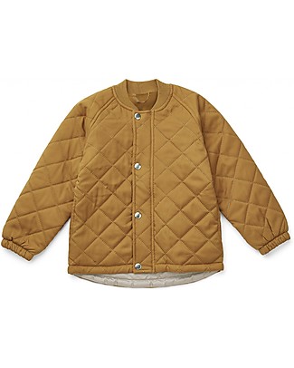 Liewood Bea Thermo Jacket (4-6 years) - Mustard - 100% recycled polyester Coats