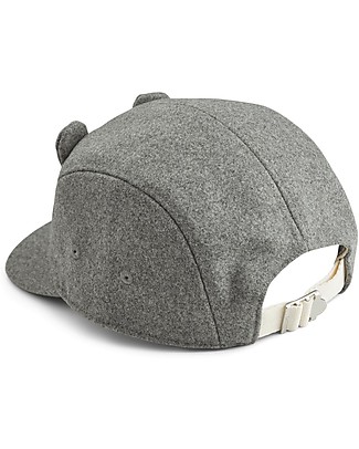Liewood Bear Ears Reese Cap - Grey Melange Winter Hats
