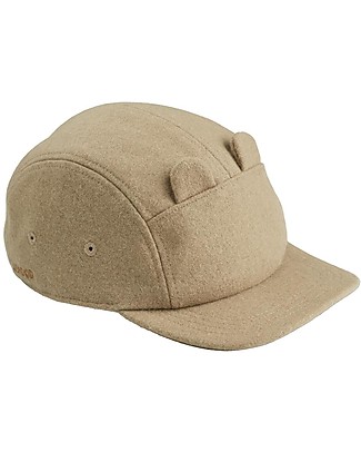 Liewood Bear Ears Reese Cap - Oat Winter Hats