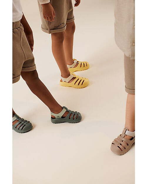 Liewood Beau Sandals - Tea and Faune Green - Flexible Sandals