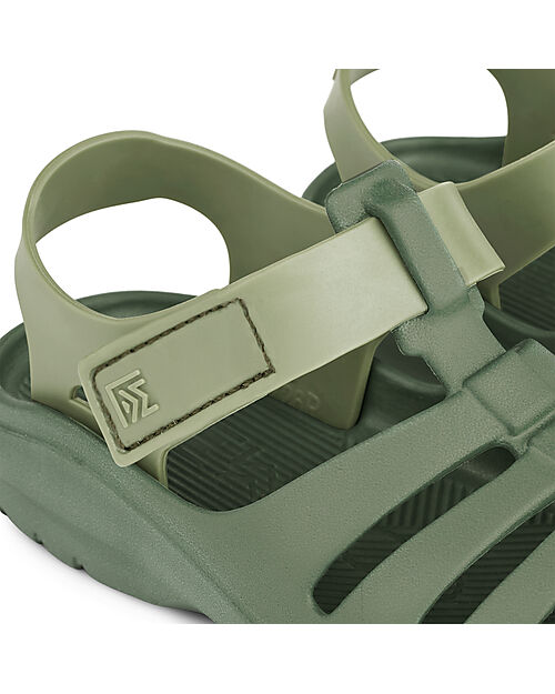 Liewood Beau Sandals - Tea and Faune Green - Flexible Sandals