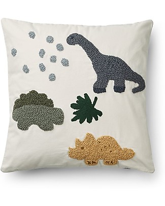 Liewood Belton Pillow - Dino Multi Mix - 50 x 50 cm - Organic Cotton Cushions