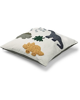 Liewood Belton Pillow - Dino Multi Mix - 50 x 50 cm - Organic Cotton Cushions