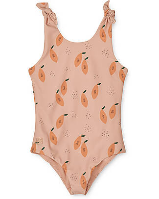 Liewood Bitte Swimsuit - Papaya - Pale Tuscany - UPF 50+ Swimsuits