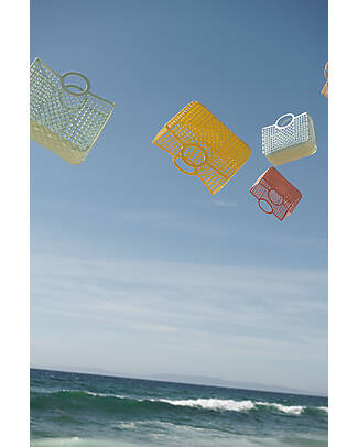 Liewood Bloom Basket Beach Bag - Light Peppermint - Multifunctional Tote Bags