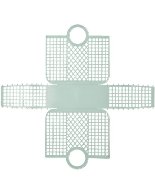 Liewood Bloom Basket Beach Bag - Light Peppermint - Multifunctional Tote Bags