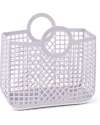 Liewood Bloom Basket Beach Bag - Misty Lilac - Multifunctional Tote Bags