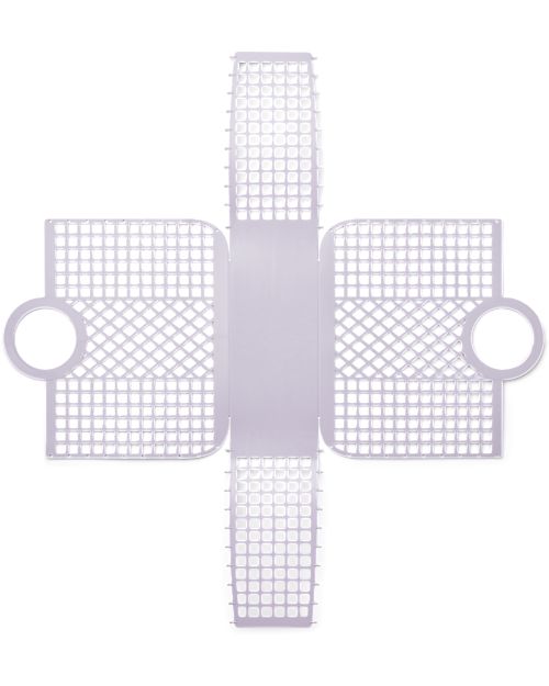 Liewood Bloom Basket Beach Bag - Misty Lilac - Multifunctional Tote Bags