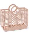 Liewood Bloom Basket Beach Bag - Rose - Multifunctional Tote Bags