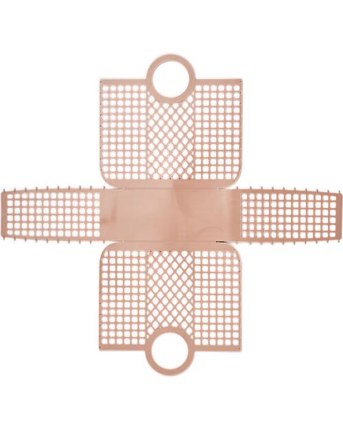 Liewood Bloom Basket Beach Bag - Rose - Multifunctional Tote Bags