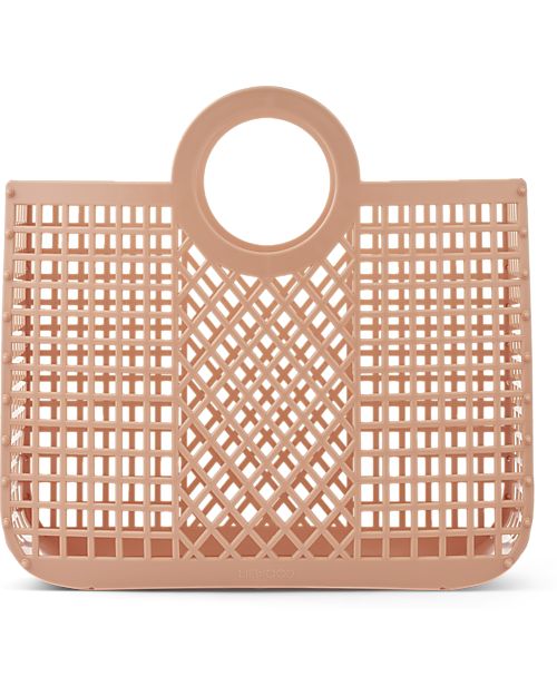 Liewood Bloom Basket Beach Bag - Tuscany Rose - Multifunctional Tote Bags