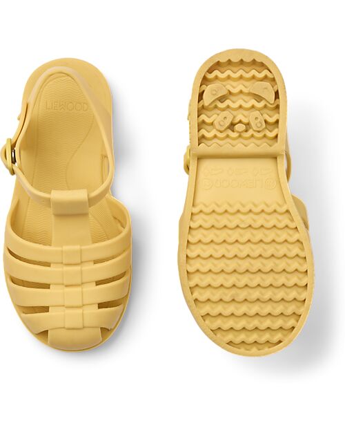 Liewood Bre Sandals - Lemon Yellow - Flexible + Resistant + Safe! Sandals
