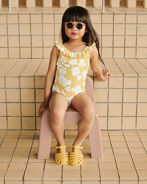 Liewood Bre Sandals - Lemon Yellow - Flexible + Resistant + Safe! Sandals