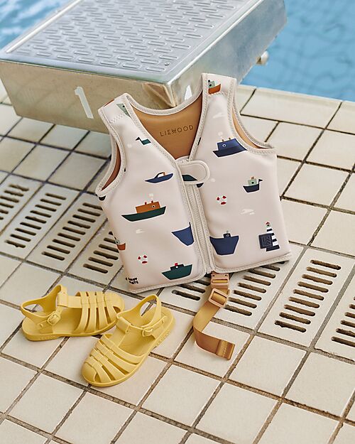 Liewood Bre Sandals - Lemon Yellow - Flexible + Resistant + Safe! Sandals