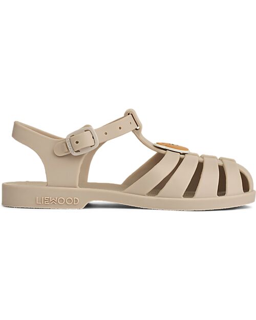 Liewood Bre Sandals with Charms - Bear - Sandy - Flexible + Resistant + Safe! Sandals